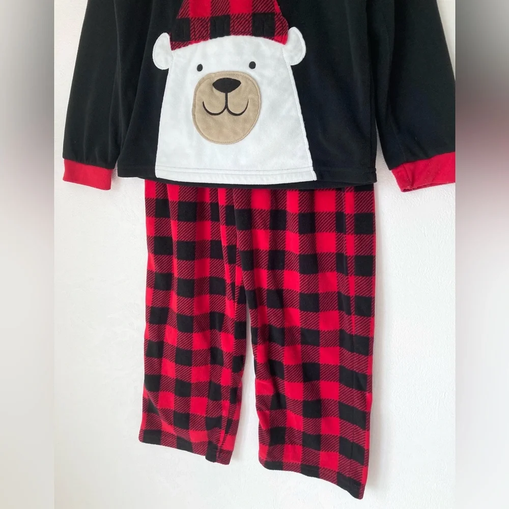 Carters Polar Bear Fleece Pajama Set Size 8